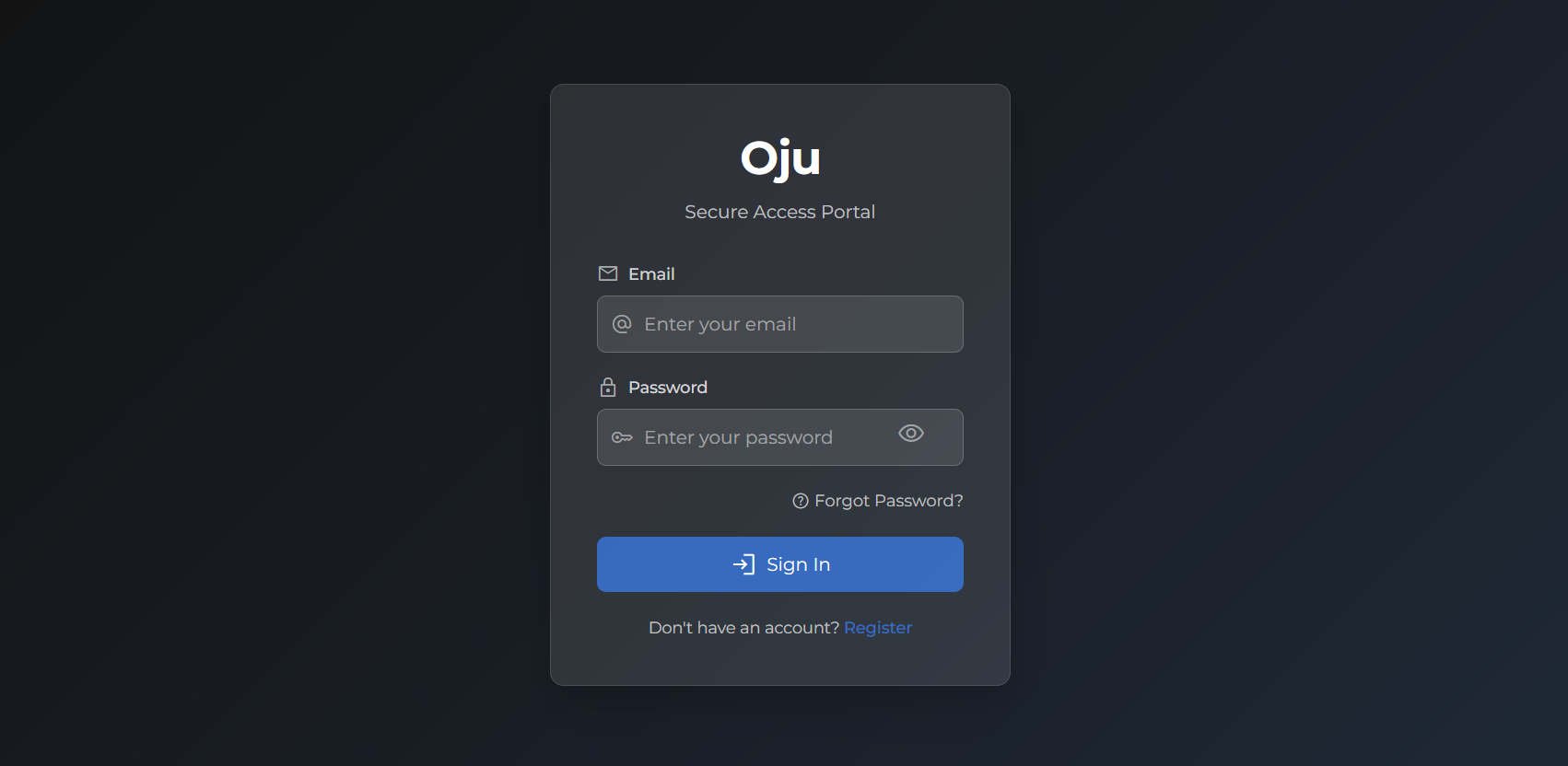 oju interface