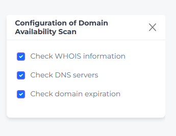 domain scan